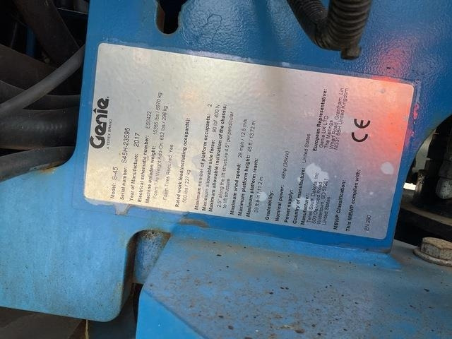 Genie S45 - מוט טלסקופי: תמונה 5 Genie S45 - מוט טלסקופי: תמונה 5