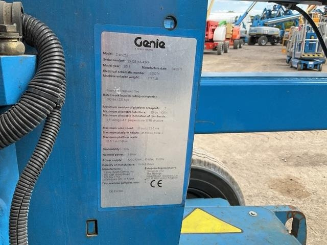 Genie Z45/25J - זרוע מרפקי: תמונה 5 Genie Z45/25J - זרוע מרפקי: תמונה 5