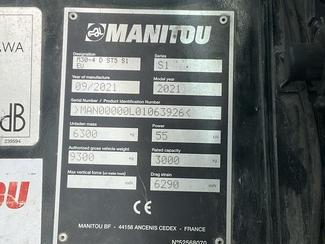 Manitou M30-4 - מלגזת שטח קשה: תמונה 5 Manitou M30-4 - מלגזת שטח קשה: תמונה 5