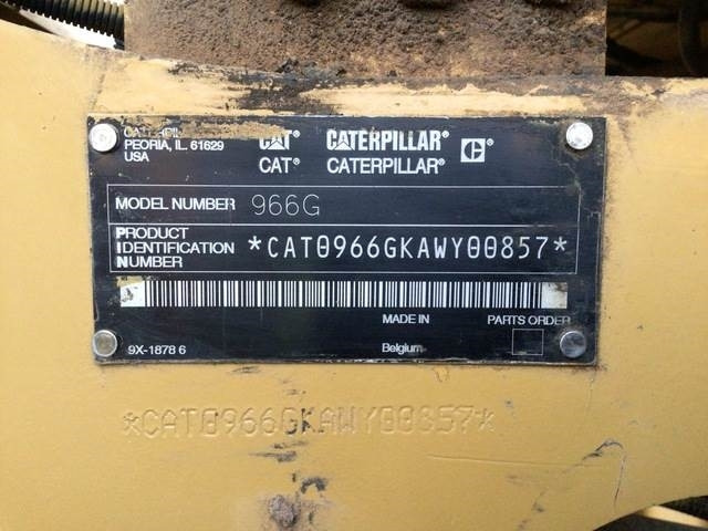 CAT 966G - מעמיס גלגלים: תמונה 5 CAT 966G - מעמיס גלגלים: תמונה 5