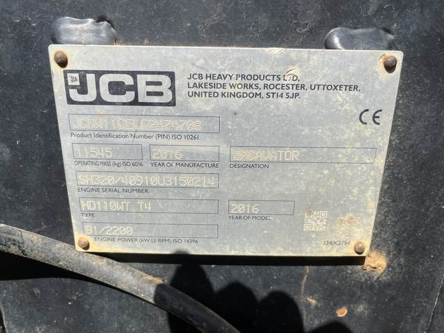JCB HD110WTT4 - מחפר גלגלים: תמונה 5 JCB HD110WTT4 - מחפר גלגלים: תמונה 5