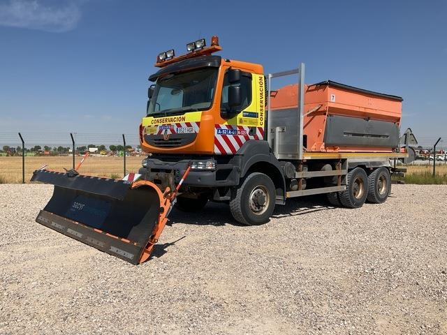 Renault Kerax 430DXI - מפלסת שלג: תמונה 1 Renault Kerax 430DXI - מפלסת שלג: תמונה 1