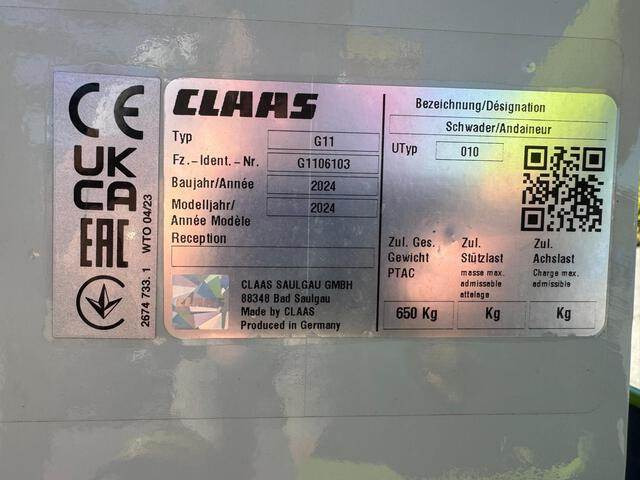 CLAAS Liner 420 - גורף/ מגרפה: תמונה 2 CLAAS Liner 420 - גורף/ מגרפה: תמונה 2