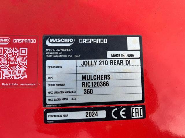 Maschio Gaspardo Jolly 210 - מכסחת גינה: תמונה 5 Maschio Gaspardo Jolly 210 - מכסחת גינה: תמונה 5