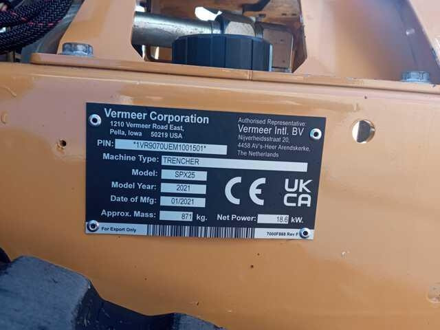 Vermeer SPX25 - ציוד בנייה: תמונה 3 Vermeer SPX25 - ציוד בנייה: תמונה 3