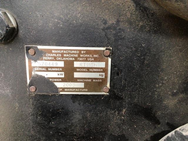 Ditch Witch RT115H - טרנצ'ר: תמונה 5 Ditch Witch RT115H - טרנצ'ר: תמונה 5