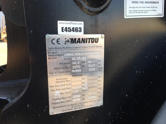 Manitou MLA5-60 H-Z - מעמיס גלגלים: תמונה 5 Manitou MLA5-60 H-Z - מעמיס גלגלים: תמונה 5