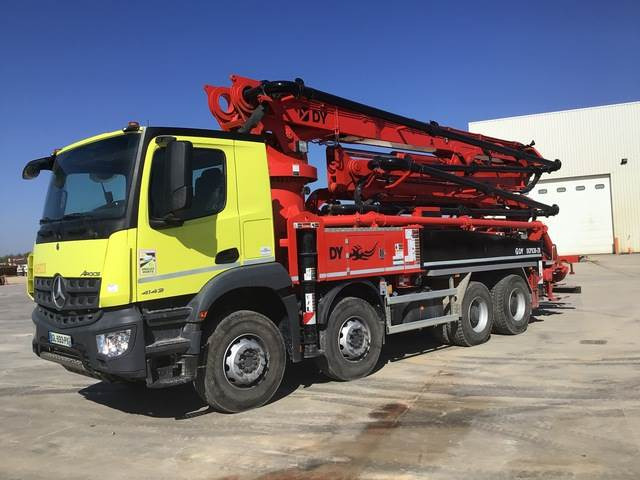 Mercedes-Benz Arocs 4143 - משאית משאבת בטון: תמונה 1 Mercedes-Benz Arocs 4143 - משאית משאבת בטון: תמונה 1