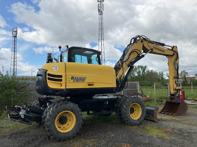 Yanmar B110W - מחפר גלגלים: תמונה 3 Yanmar B110W - מחפר גלגלים: תמונה 3
