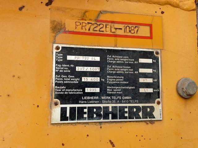 Liebherr PR722BL - דחפור: תמונה 5 Liebherr PR722BL - דחפור: תמונה 5