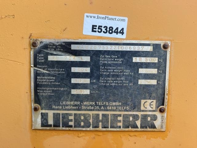 Liebherr PR724L - דחפור: תמונה 5 Liebherr PR724L - דחפור: תמונה 5