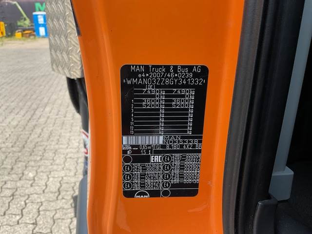 MAN TGL8.180 - פלטפורמה אווירית מותקנת על משאית: תמונה 5 MAN TGL8.180 - פלטפורמה אווירית מותקנת על משאית: תמונה 5