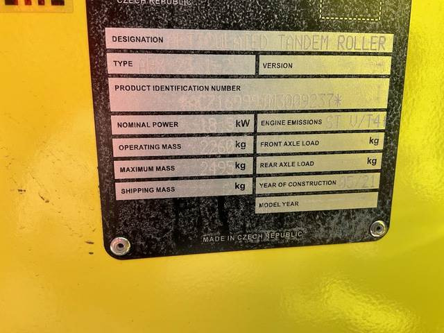 Ammann ARX23 1-2 - רולר כביש: תמונה 5 Ammann ARX23 1-2 - רולר כביש: תמונה 5