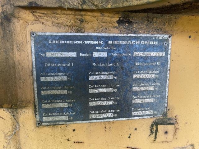 Liebherr 60K - עגורן מגדל: תמונה 5 Liebherr 60K - עגורן מגדל: תמונה 5