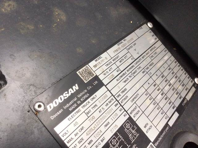 Doosan BR16JW-9 - משאית הגעה: תמונה 5 Doosan BR16JW-9 - משאית הגעה: תמונה 5