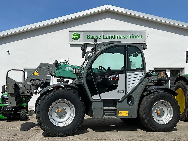 Kramer KT407 Zentralschmierung Klima - מפעיל טלסקופי: תמונה 1 Kramer KT407 Zentralschmierung Klima - מפעיל טלסקופי: תמונה 1