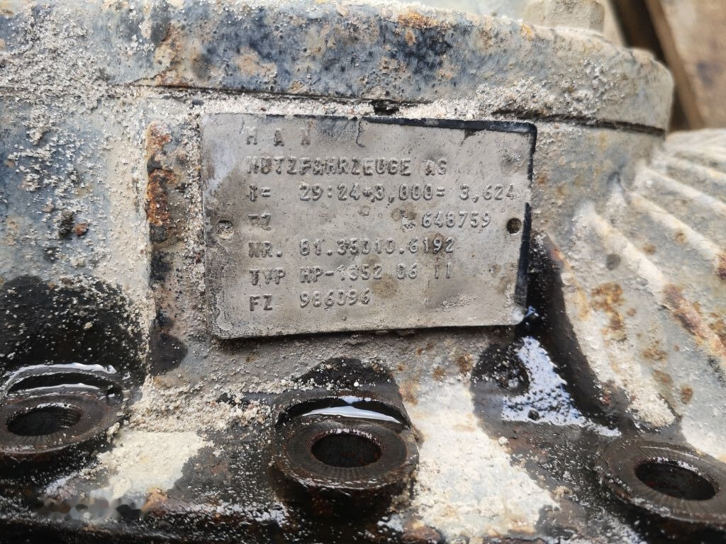 MAN HP-1352 - הילוך דיפרנציאלי עבור משאית: תמונה 2 MAN HP-1352 - הילוך דיפרנציאלי עבור משאית: תמונה 2