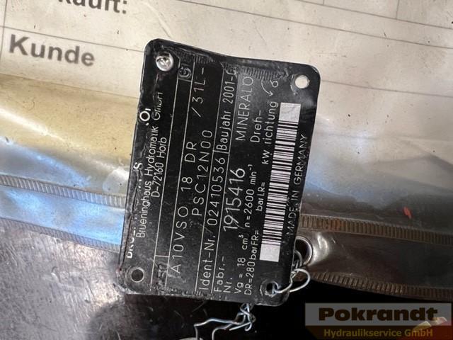 Rexroth Bosch A10VSO18DR/31L-PSC12N00 - משאבה הידרולית: תמונה 3 Rexroth Bosch A10VSO18DR/31L-PSC12N00 - משאבה הידרולית: תמונה 3