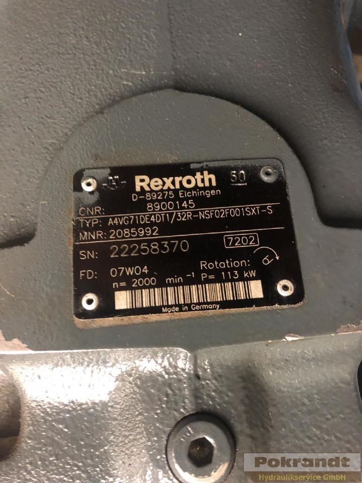 Rexroth Bosch A4VG71DE4DT1 32R NSF02F001SXT-S - 2 Einheiten vorhanden - משאבה הידרולית: תמונה 4 Rexroth Bosch A4VG71DE4DT1 32R NSF02F001SXT-S - 2 Einheiten vorhanden - משאבה הידרולית: תמונה 4