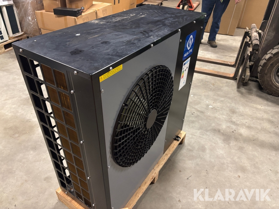 ציוד תעשייתי Varmepumpe 10kW Nulite NL-BKDX30-95II/R: תמונה 1