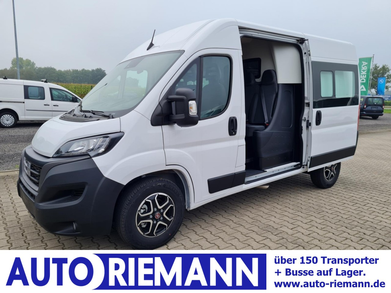 Fiat Ducato 35 Kasten Doka 7-Sitze 2x Schiebetür Maxi L2H2 - כלי רכב מסחרי עם לוח, כלי רכב מסחרי קומבי: תמונה 1 Fiat Ducato 35 Kasten Doka 7-Sitze 2x Schiebetür Maxi L2H2 - כלי רכב מסחרי עם לוח, כלי רכב מסחרי קומבי: תמונה 1