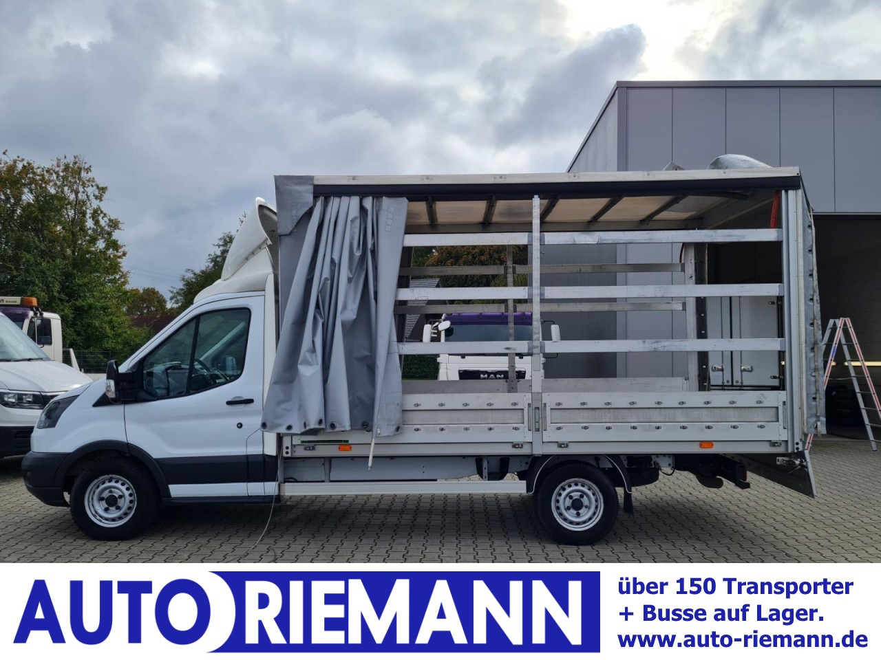 Ford Transit 35 Pritsche Schiebe Plane TDCi L3 KLIMA - כלי רכב מסחרי עם וילונות צד: תמונה 1 Ford Transit 35 Pritsche Schiebe Plane TDCi L3 KLIMA - כלי רכב מסחרי עם וילונות צד: תמונה 1