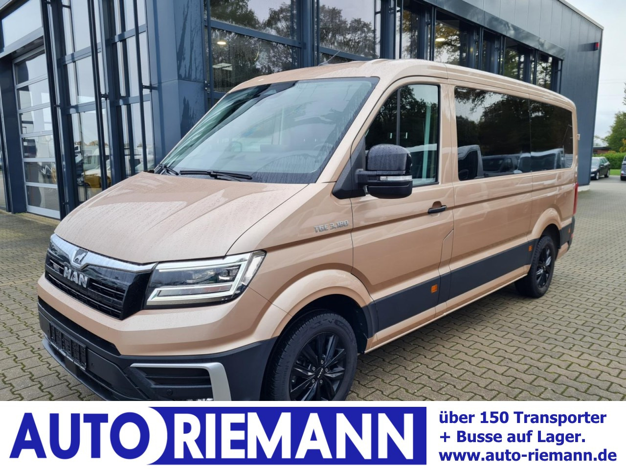 Man TGE 3.180 TDi Kombi 9 Sitze ALU KAMERA LED LEDER Sonderumbau - כלי רכב מסחרי קומבי: תמונה 1 Man TGE 3.180 TDi Kombi 9 Sitze ALU KAMERA LED LEDER Sonderumbau - כלי רכב מסחרי קומבי: תמונה 1