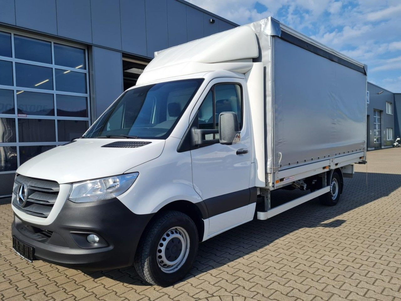 Mercedes-Benz Sprinter 316 CDI Pritsche Schiebe Plane RWD - כלי רכב מסחרי עם וילונות צד: תמונה 2 Mercedes-Benz Sprinter 316 CDI Pritsche Schiebe Plane RWD - כלי רכב מסחרי עם וילונות צד: תמונה 2