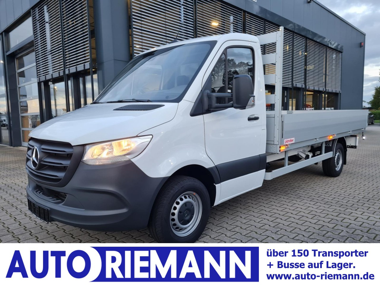 Mercedes-Benz Sprinter 317 CDI Pritsche L3 lang RWD KLIMA TEMPOMAT - כלי רכב מסחרי במיטה שטוחה: תמונה 1 Mercedes-Benz Sprinter 317 CDI Pritsche L3 lang RWD KLIMA TEMPOMAT - כלי רכב מסחרי במיטה שטוחה: תמונה 1