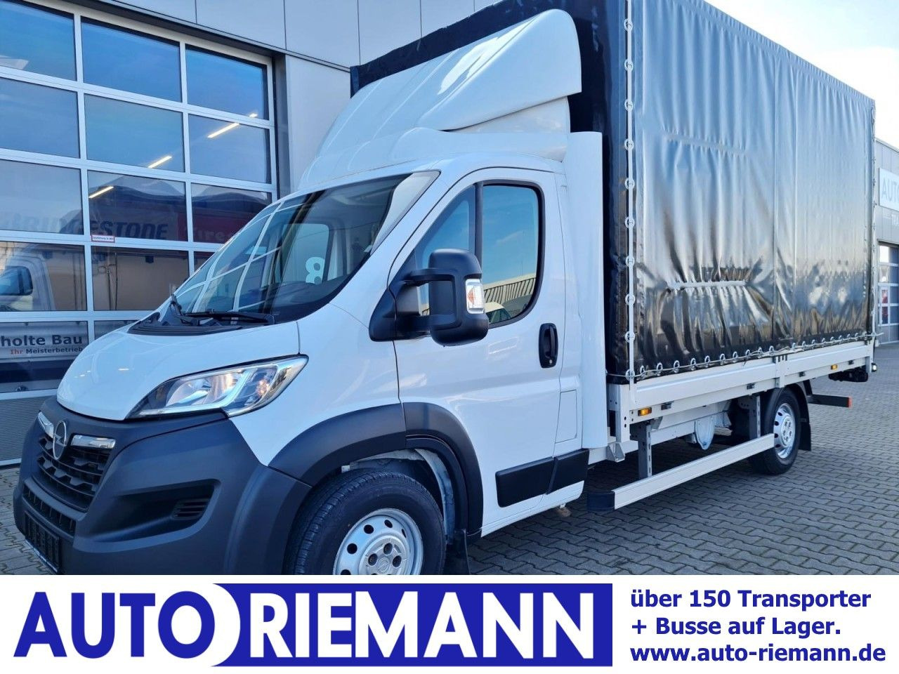 Opel Movano Pritsche Schiebe Plane CDTI 160 LBW Luftf - כלי רכב מסחרי עם וילונות צד: תמונה 1 Opel Movano Pritsche Schiebe Plane CDTI 160 LBW Luftf - כלי רכב מסחרי עם וילונות צד: תמונה 1