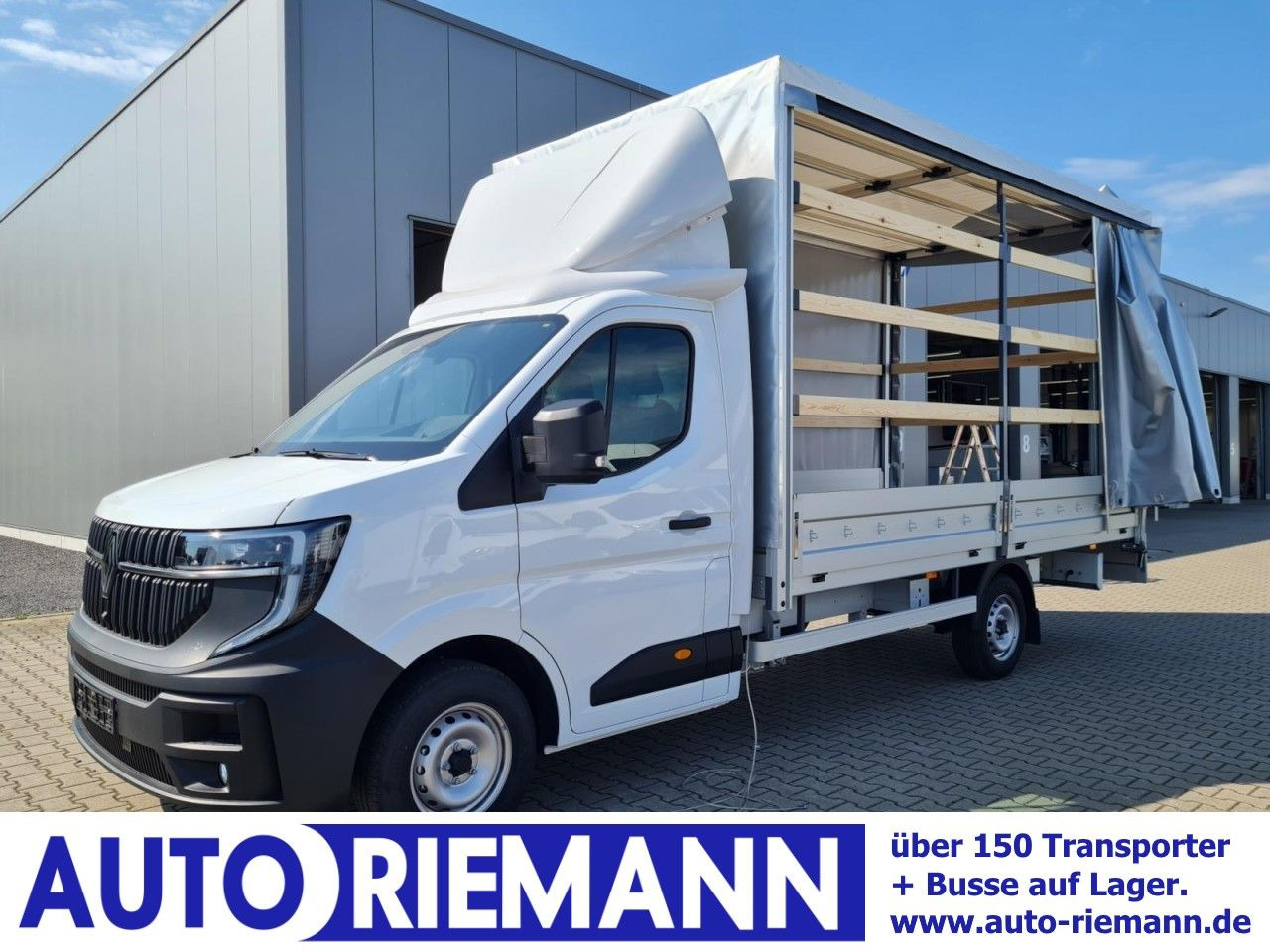 Renault Master 35 Pritsche Schiebe Plane dCi 170 - כלי רכב מסחרי עם וילונות צד: תמונה 1 Renault Master 35 Pritsche Schiebe Plane dCi 170 - כלי רכב מסחרי עם וילונות צד: תמונה 1