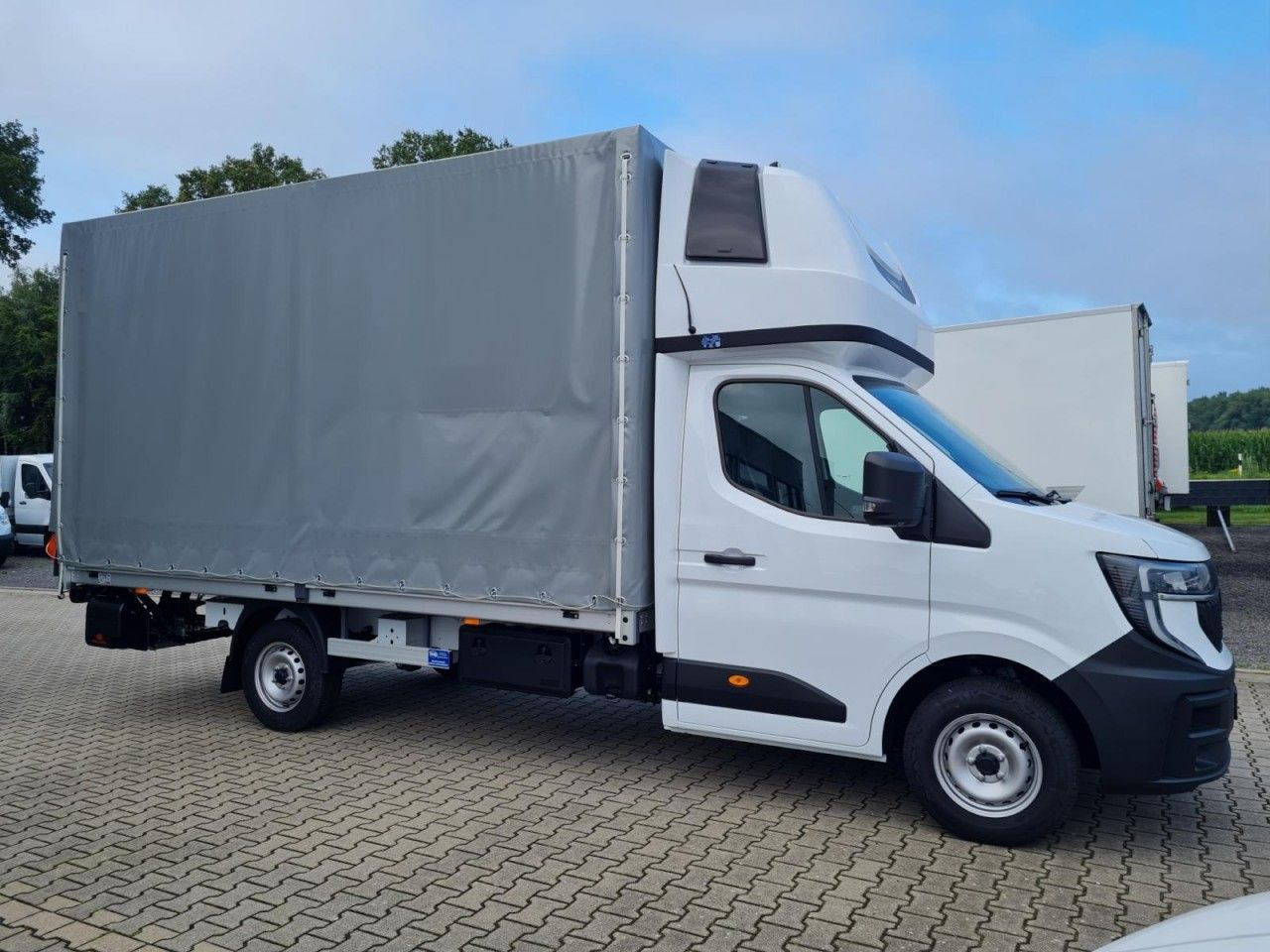 Renault Master New Pritsche Schiebe Plane Schlafkab LBW - כלי רכב מסחרי עם וילונות צד: תמונה 3 Renault Master New Pritsche Schiebe Plane Schlafkab LBW - כלי רכב מסחרי עם וילונות צד: תמונה 3