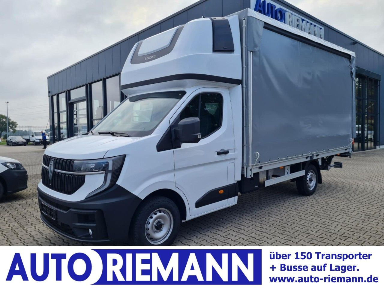 Renault Master Pritsche 2x Schiebe Plane Schlafkab LBW - כלי רכב מסחרי עם וילונות צד: תמונה 1 Renault Master Pritsche 2x Schiebe Plane Schlafkab LBW - כלי רכב מסחרי עם וילונות צד: תמונה 1
