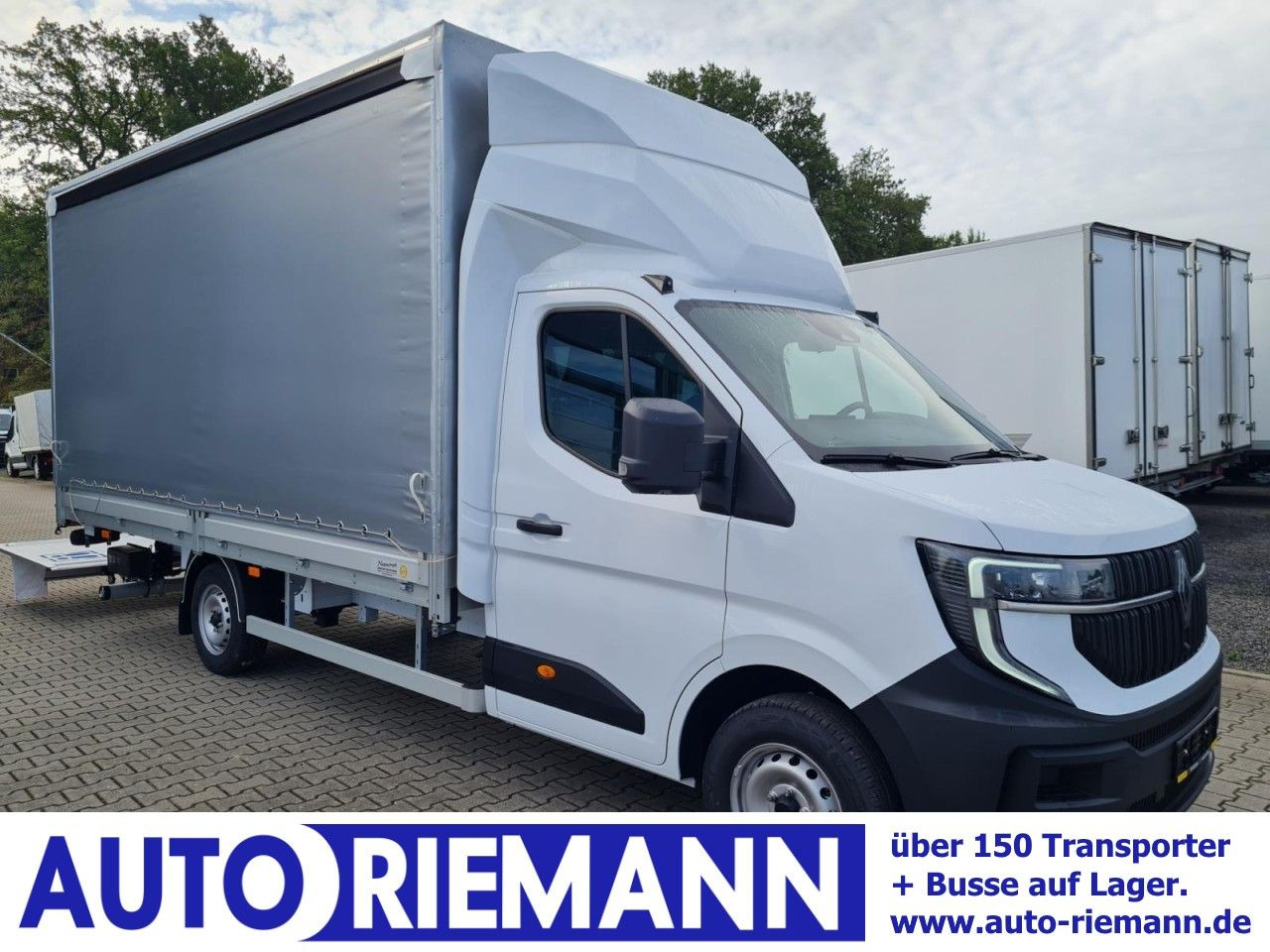 Renault Master Pritsche Schiebe Plane LBW Luftfederung - כלי רכב מסחרי עם וילונות צד: תמונה 1 Renault Master Pritsche Schiebe Plane LBW Luftfederung - כלי רכב מסחרי עם וילונות צד: תמונה 1