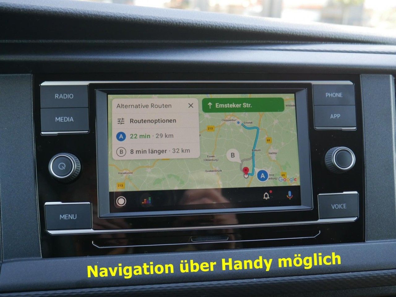 כלי רכב מסחרי עם לוח Volkswagen Crafter 35 Kasten lang L4H2 KLIMA NAVI_APP HOLZB: תמונה 12
