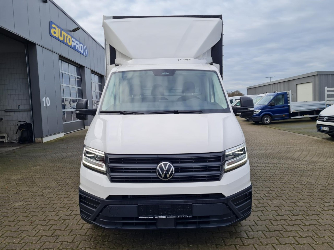 Volkswagen Crafter 35 Pritsche TDI Schiebe Plane L4 - כלי רכב מסחרי עם וילונות צד: תמונה 2 Volkswagen Crafter 35 Pritsche TDI Schiebe Plane L4 - כלי רכב מסחרי עם וילונות צד: תמונה 2