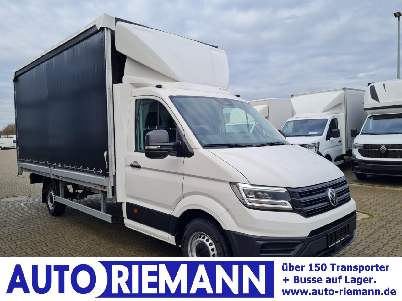 Volkswagen Crafter 35 Pritsche TDI Schiebe Plane L4 - כלי רכב מסחרי עם וילונות צד: תמונה 1 Volkswagen Crafter 35 Pritsche TDI Schiebe Plane L4 - כלי רכב מסחרי עם וילונות צד: תמונה 1