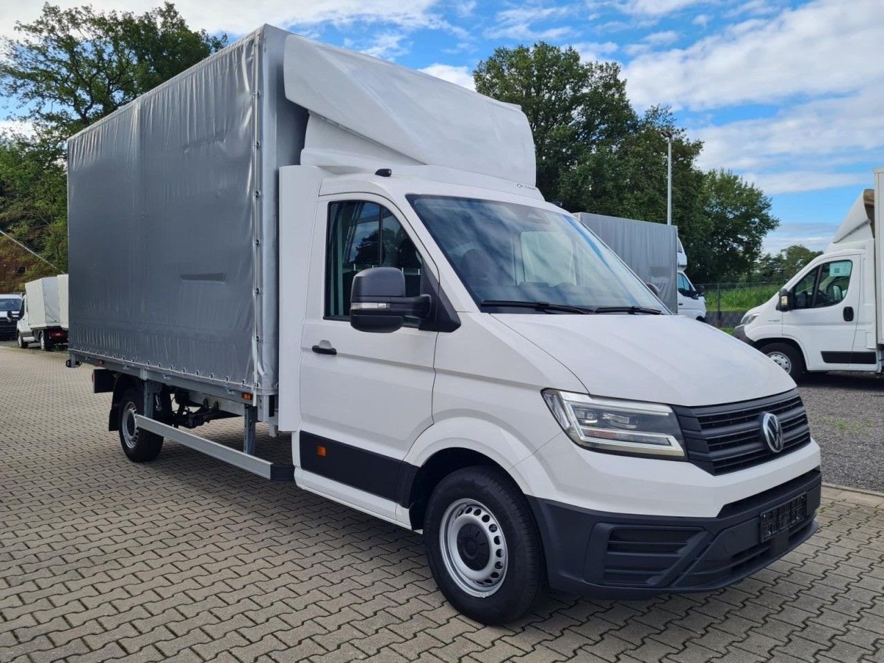 Volkswagen Crafter 35 TDI Pritsche Schiebe Plane ERGO LED T - כלי רכב מסחרי עם וילונות צד: תמונה 4 Volkswagen Crafter 35 TDI Pritsche Schiebe Plane ERGO LED T - כלי רכב מסחרי עם וילונות צד: תמונה 4