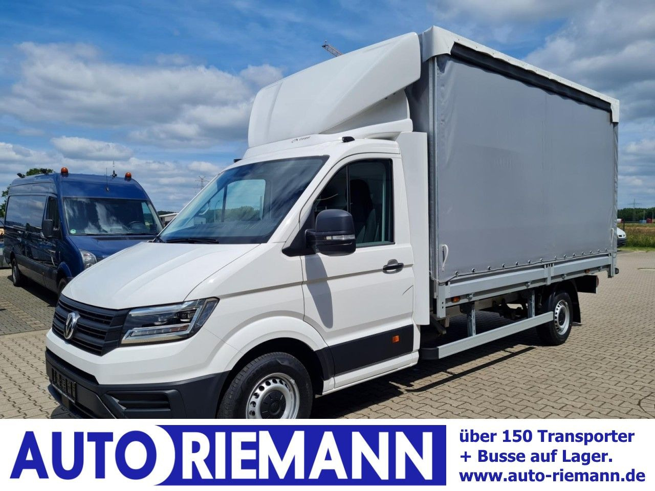 Volkswagen Crafter 35 TDI Pritsche Schiebe Plane LED TEMPOM - כלי רכב מסחרי עם וילונות צד: תמונה 1 Volkswagen Crafter 35 TDI Pritsche Schiebe Plane LED TEMPOM - כלי רכב מסחרי עם וילונות צד: תמונה 1