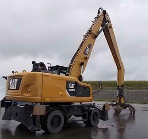 Caterpillar MH3024 – Material handler / Umschlagbagger - מחפר: תמונה 1 Caterpillar MH3024 – Material handler / Umschlagbagger - מחפר: תמונה 1