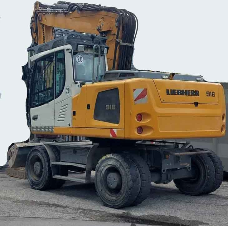 Liebherr A918 Litr. – mobile excavator / Mobilbagger - מחפר: תמונה 1 Liebherr A918 Litr. – mobile excavator / Mobilbagger - מחפר: תמונה 1