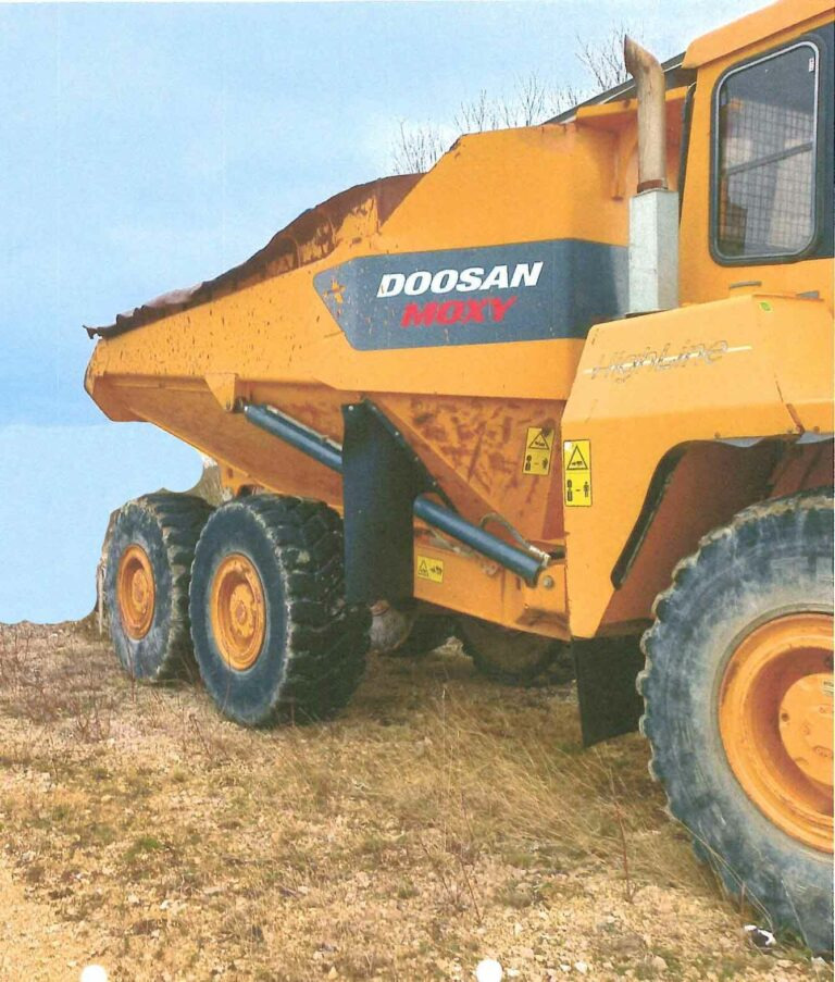 Moxy MT31 – Dumper - מסיר פסולת מפרקי: תמונה 1 Moxy MT31 – Dumper - מסיר פסולת מפרקי: תמונה 1