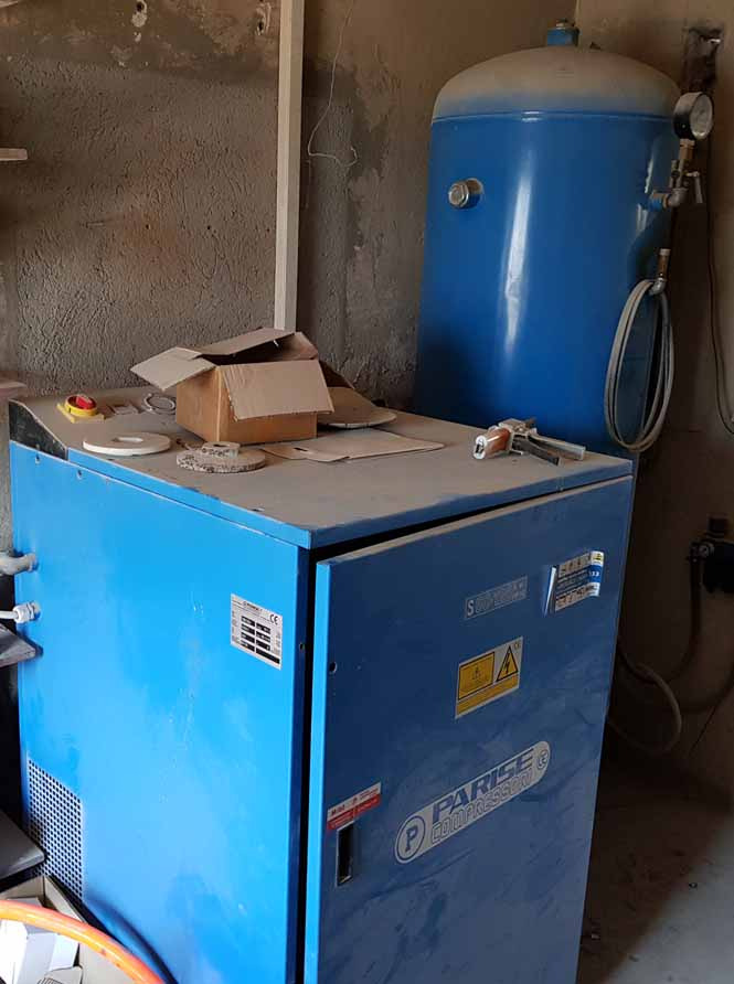 Parise SV60/120st – Piston compressor / Kolben-Kompressor - מדחס אוויר: תמונה 1 Parise SV60/120st – Piston compressor / Kolben-Kompressor - מדחס אוויר: תמונה 1