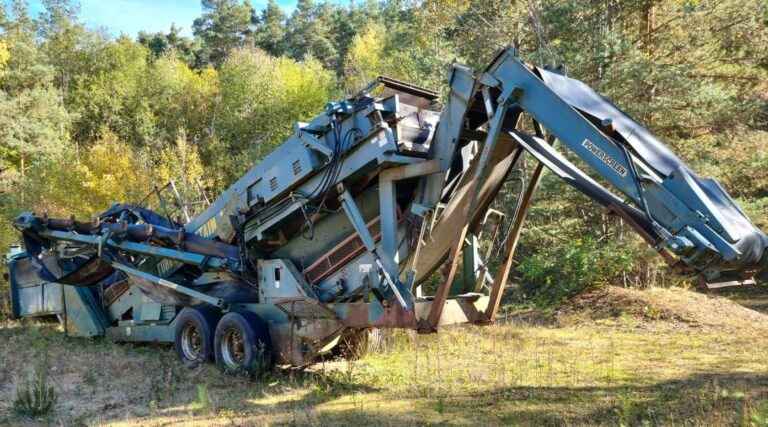 Powerscreen Turbo Chieftain 1200 – mobile screen / mobiles Sieb - משקף: תמונה 1 Powerscreen Turbo Chieftain 1200 – mobile screen / mobiles Sieb - משקף: תמונה 1