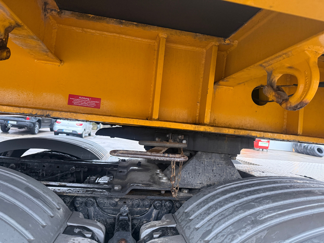 סמיטריילר צד נופל/ שטוח ES-GE 6 Achs Ballastauflieger 4x gelenkt 2x Lift: תמונה 7