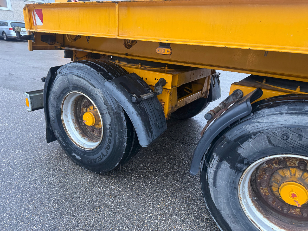 סמיטריילר צד נופל/ שטוח ES-GE 6 Achs Ballastauflieger 4x gelenkt 2x Lift: תמונה 14