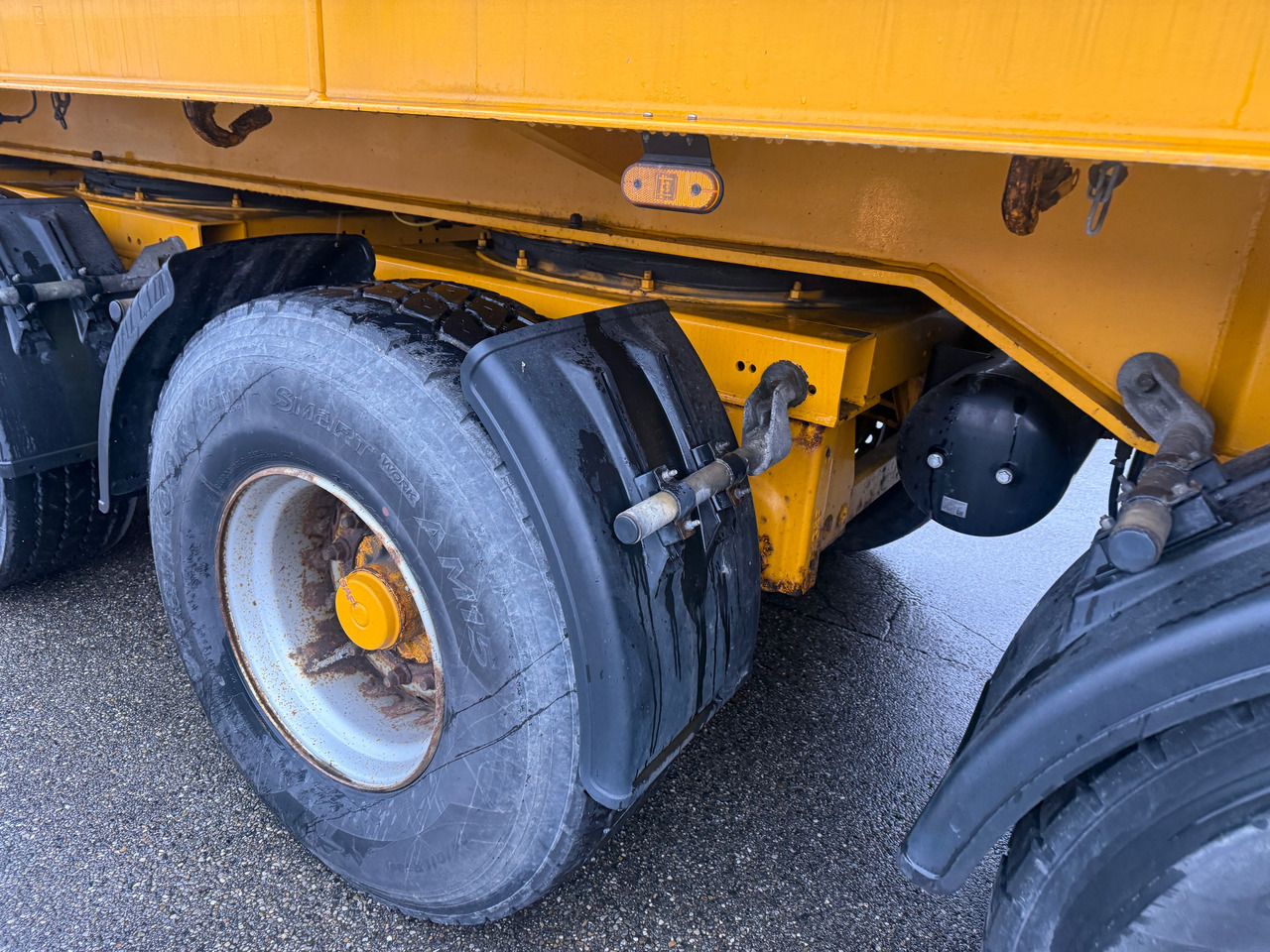 סמיטריילר צד נופל/ שטוח ES-GE 6 Achs Ballastauflieger 4x gelenkt 2x Lift: תמונה 11