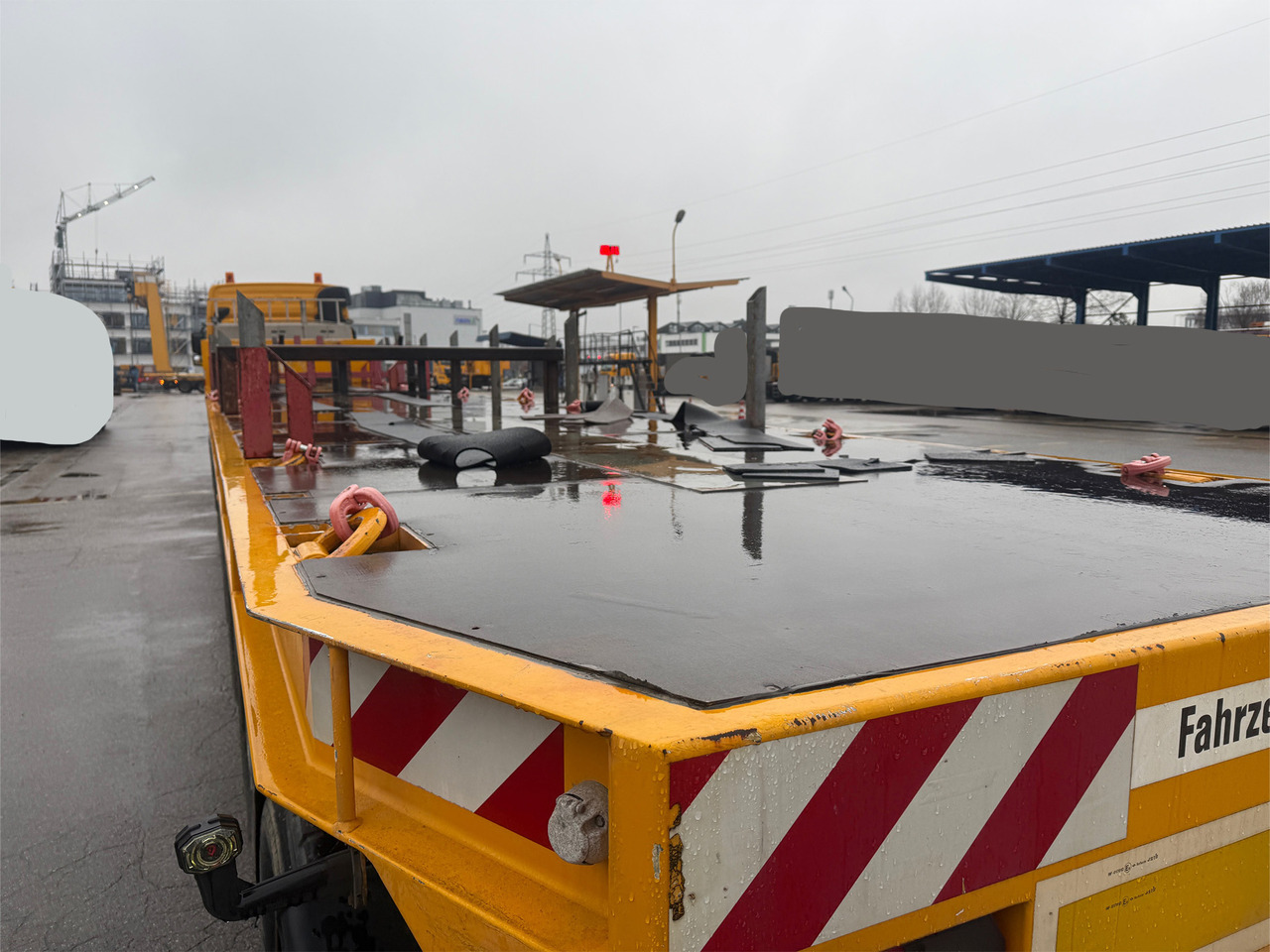 סמיטריילר צד נופל/ שטוח ES-GE 6 Achs Ballastauflieger 4x gelenkt 2x Lift: תמונה 16