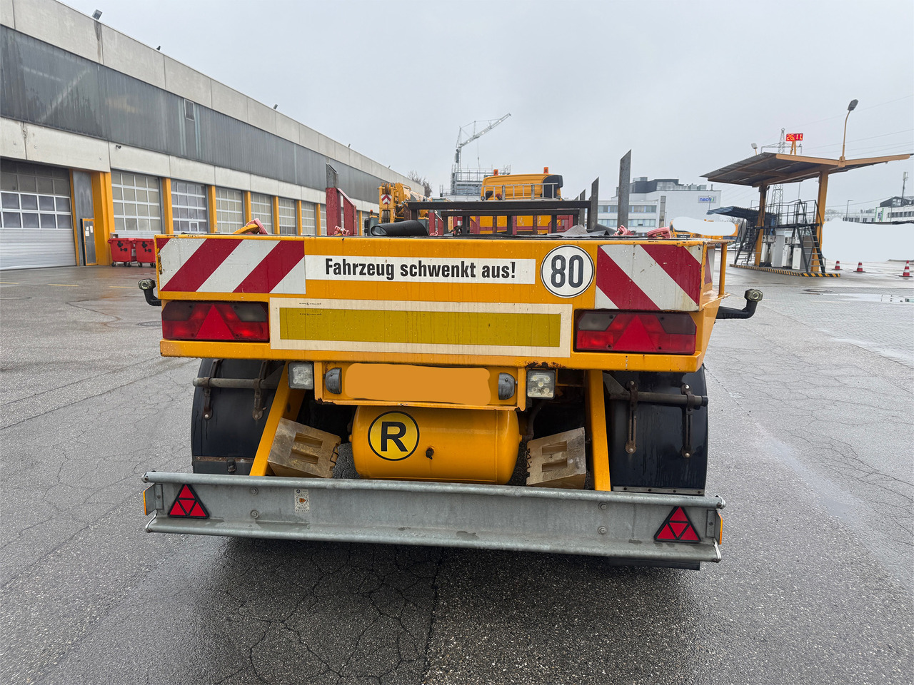 סמיטריילר צד נופל/ שטוח ES-GE 6 Achs Ballastauflieger 4x gelenkt 2x Lift: תמונה 15