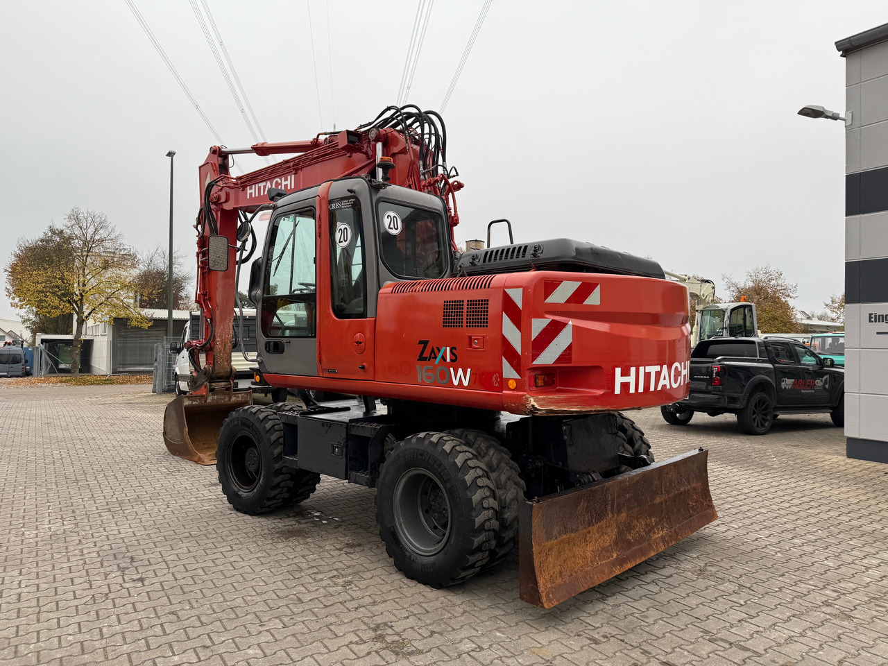 Hitachi ZX 160 W Mobilbagger Klima Zentralschmierung OQ 60-5 - מחפר גלגלים: תמונה 5 Hitachi ZX 160 W Mobilbagger Klima Zentralschmierung OQ 60-5 - מחפר גלגלים: תמונה 5